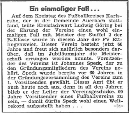 langersehnte Aufstieg