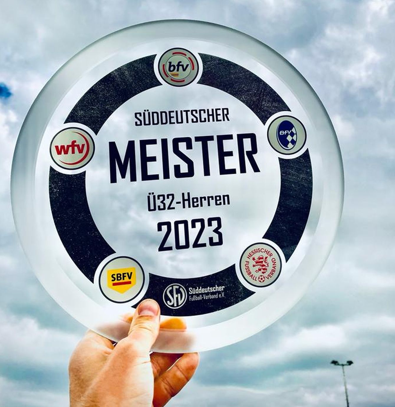 Schale Süddeutscher Meister Ü32 Herren 2023